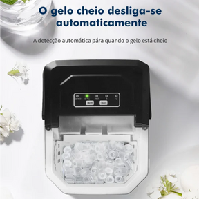 (PROMOÇÃO BLACK FRIDAY) Smartice - Maquina de Gelo Portátil - 1 Ano de Garantia